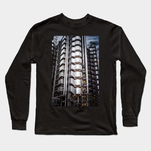 Lloyds Building London Long Sleeve T-Shirt by stuartchard